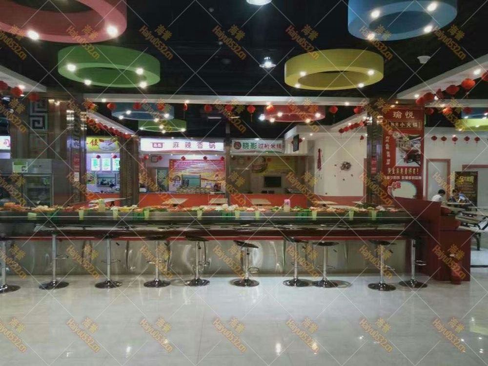 吉林長春,海陽兩條旋轉(zhuǎn)火鍋設(shè)備安裝完畢