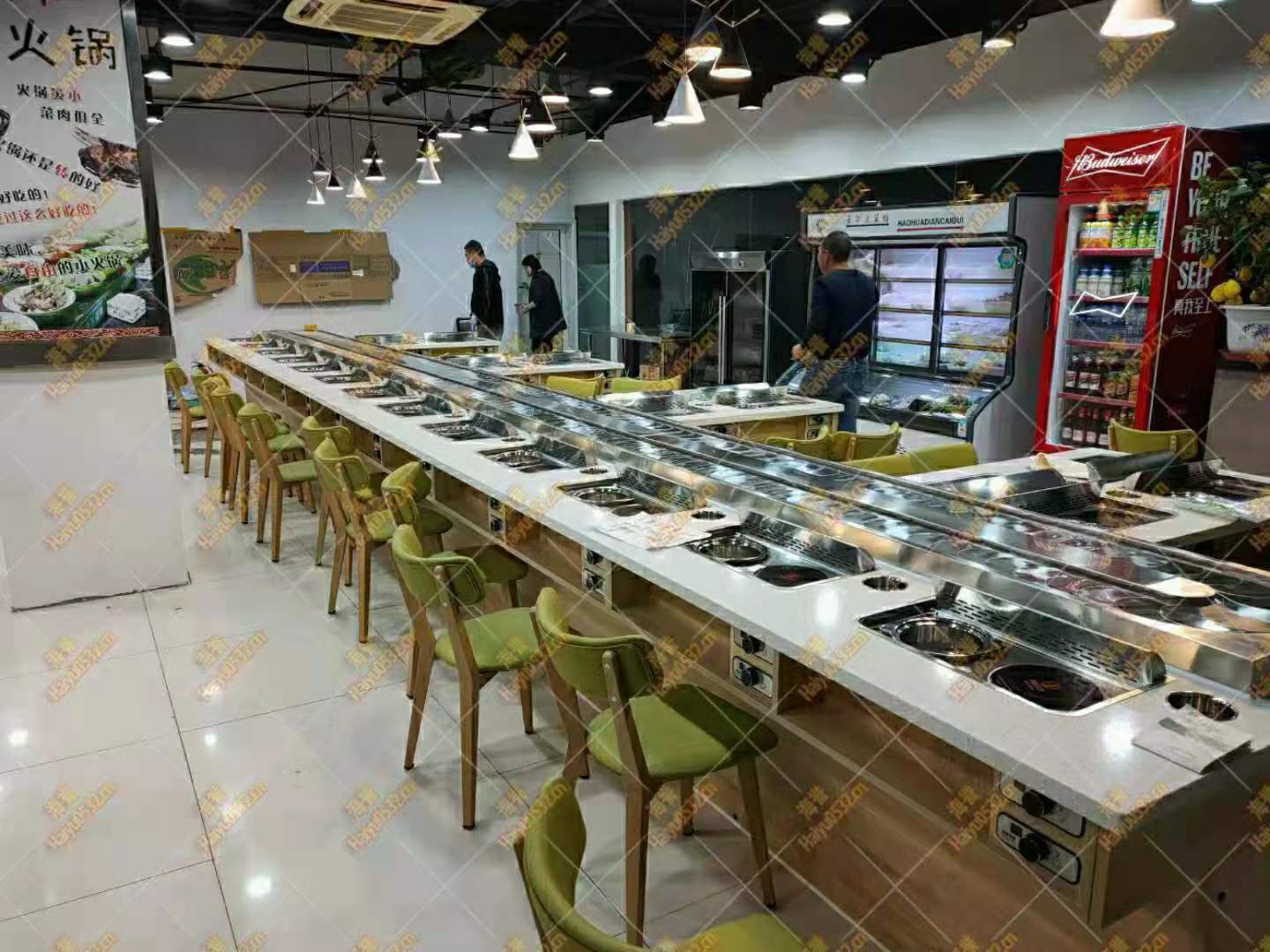 無煙涮烤旋轉小火鍋設備升級新業(yè)態(tài)