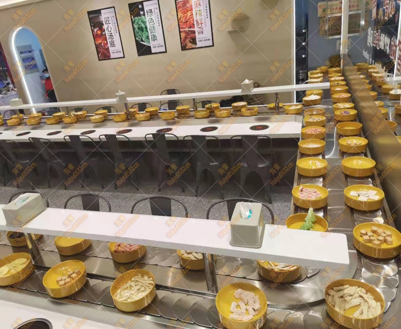 旋轉(zhuǎn)小火鍋機器多少錢一臺