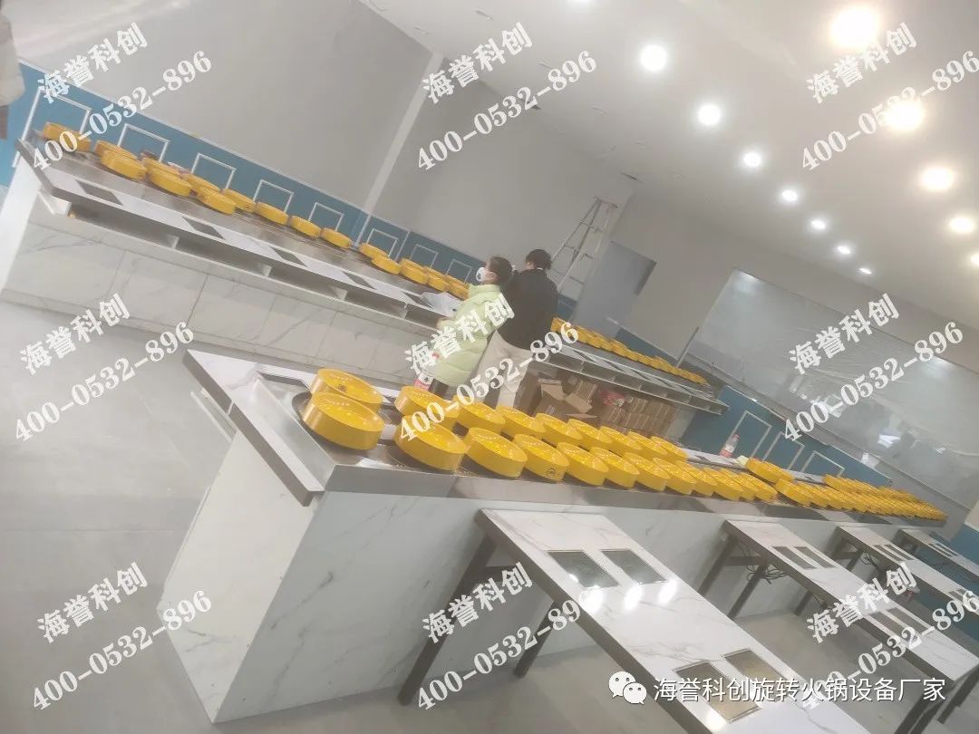海譽科創(chuàng)河南三門峽單涮小火鍋設備安裝完成