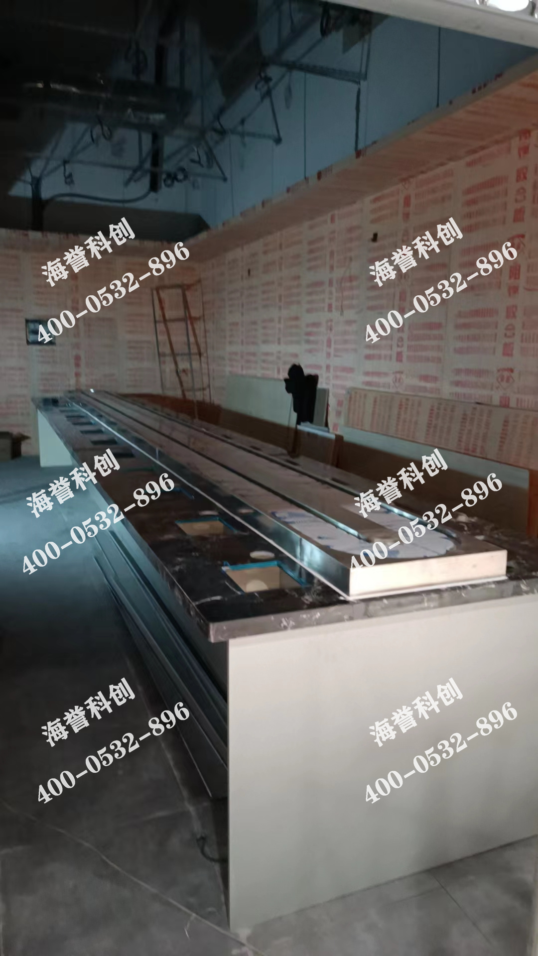 海譽(yù)科創(chuàng)江蘇無(wú)錫單涮小火鍋設(shè)備安裝完成