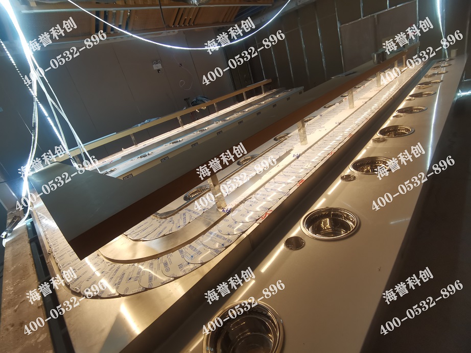 海譽(yù)科創(chuàng)湖南常德單涮無煙小火鍋設(shè)備安裝完成