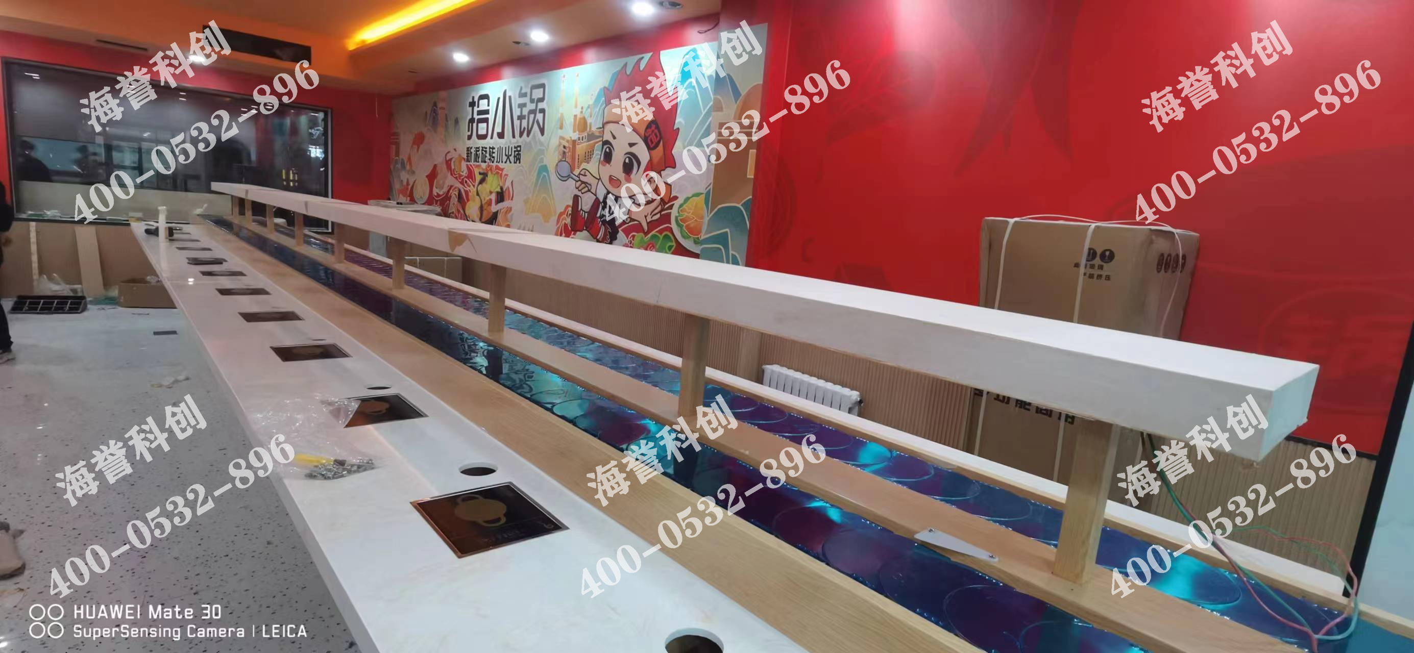 海譽科創(chuàng)新疆烏魯木齊單涮小火鍋設(shè)備安裝完成