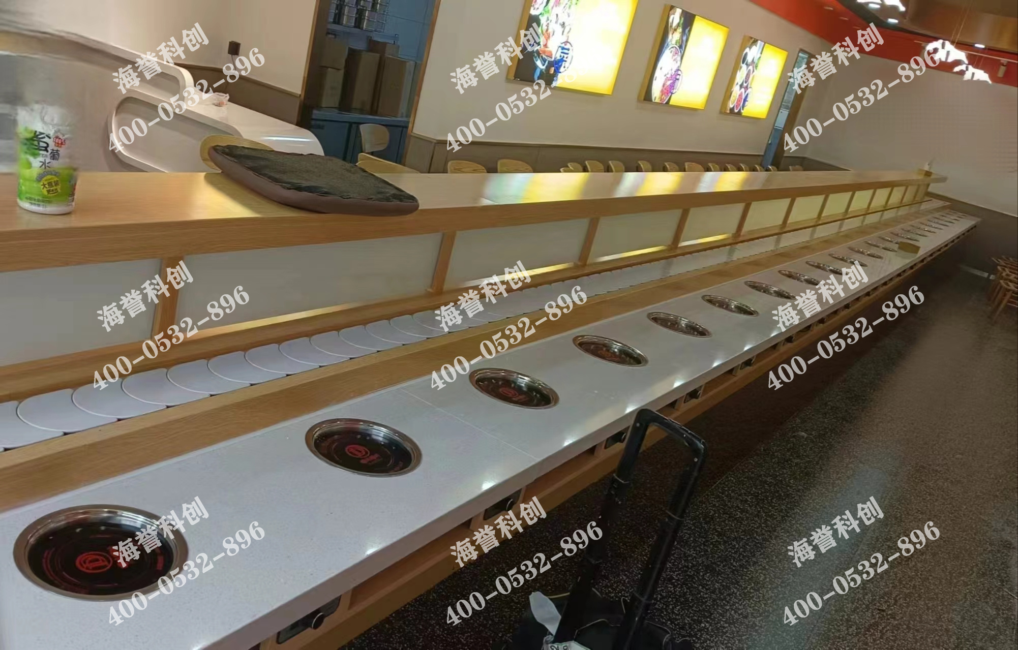 海譽科創(chuàng)山東單涮小火鍋設備安裝完成