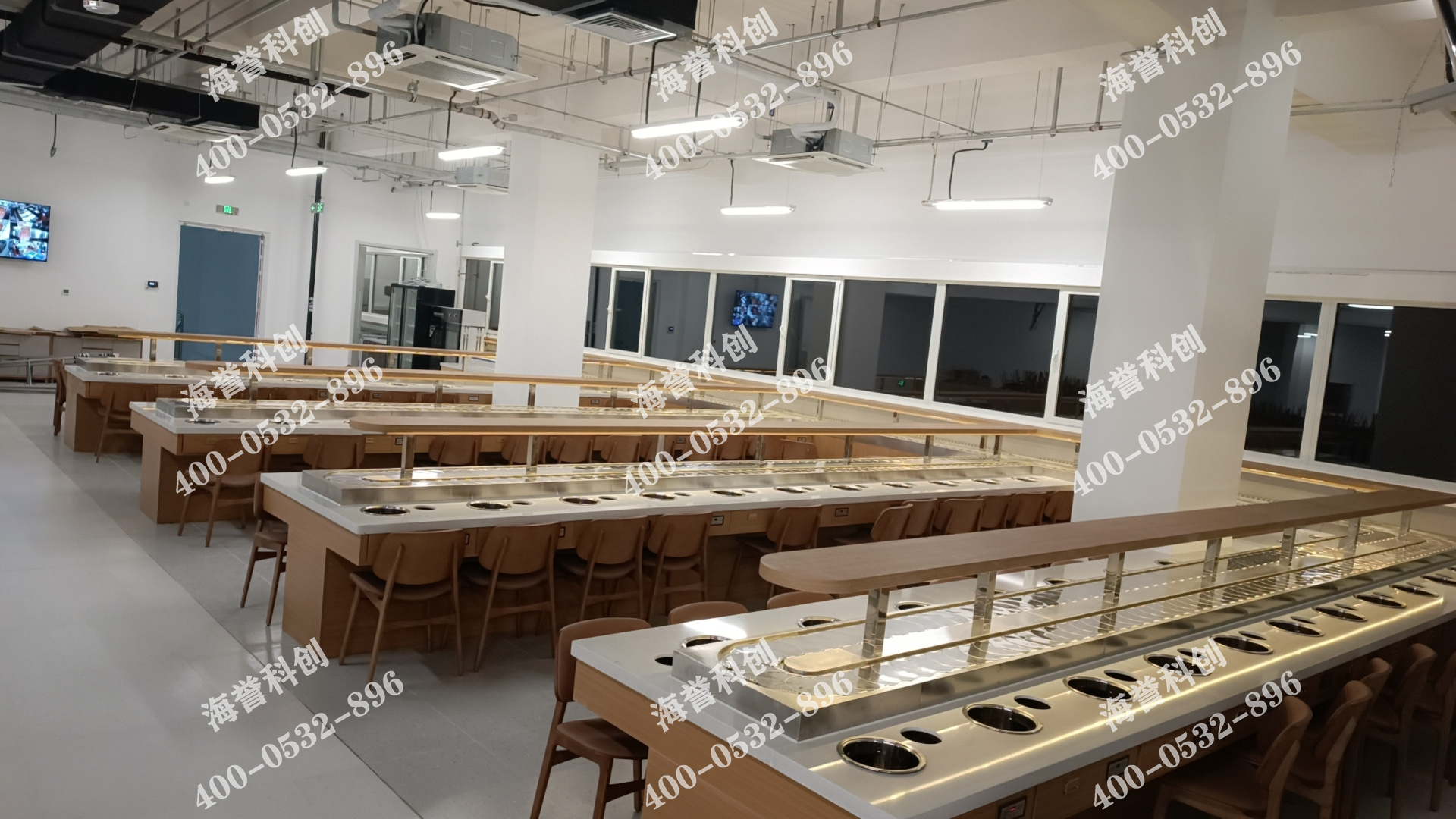 海譽科創(chuàng)合作伙伴單涮小火鍋設備安裝完成